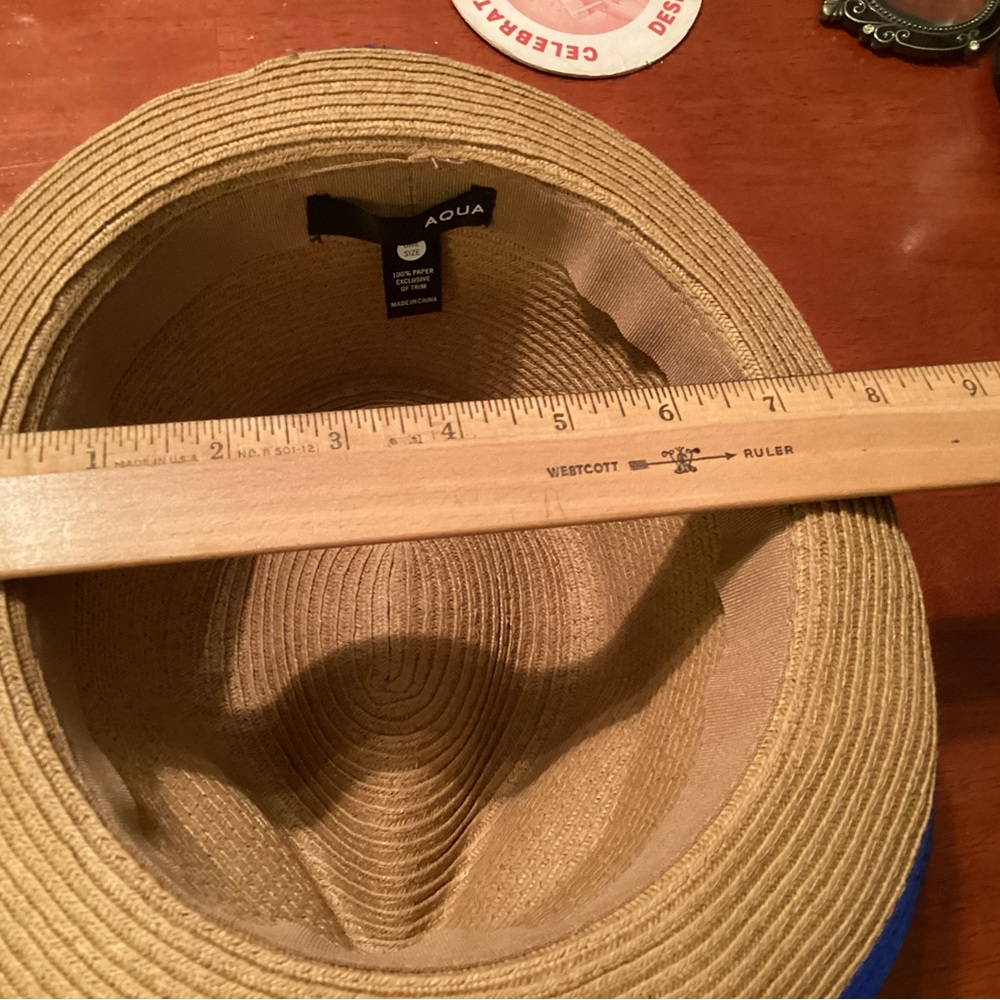 AQUA Straw Hat - Picture 6 of 7